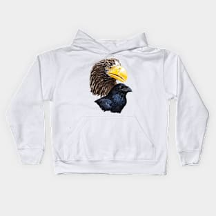 Raven and Pigargo Kids Hoodie